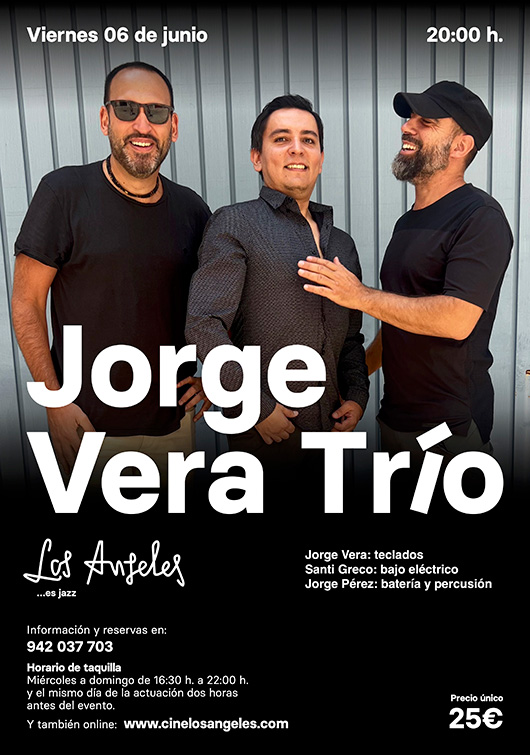 CONCIERTO JORGE VERA TRIO